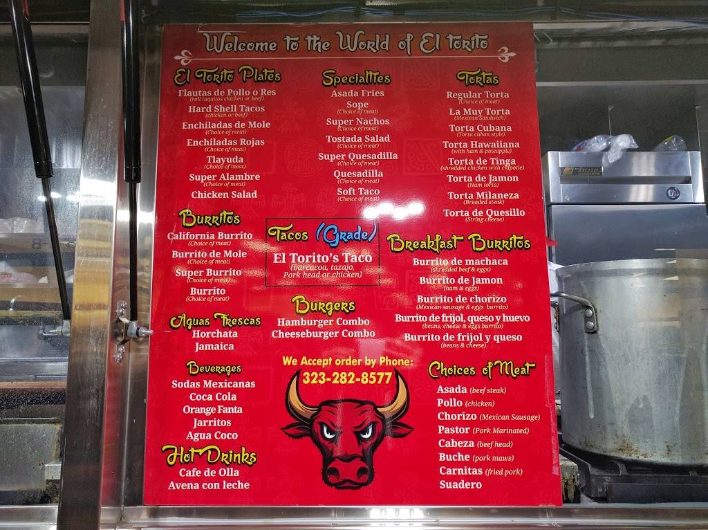 El Torito Oaxaqueño | restaurant | 11718 CA-2, Los Angeles, CA 90025, USA | 2137491147 OR +1 213-749-1147