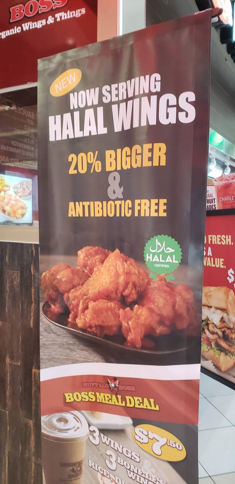 Buffalo Boss | restaurant | 30 Mall Drive West, Jersey City, NJ 07310, USA | 2014209200 OR +1 201-420-9200