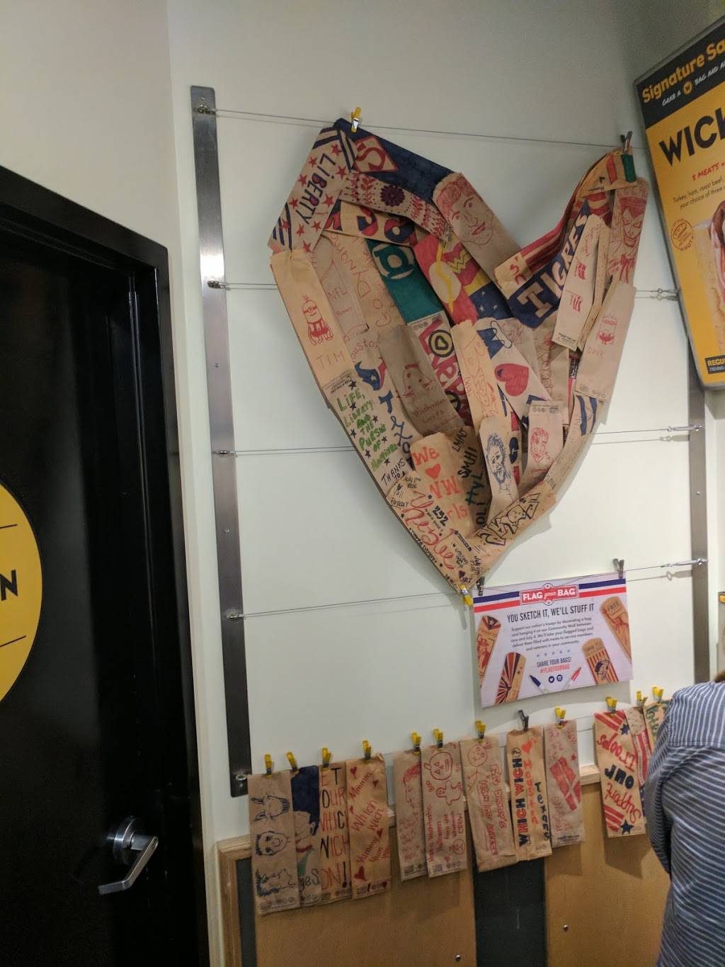 Which Wich Superior Sandwiches | restaurant | 1001 Louisiana St #B040, Houston, TX 77002, USA | 7136589161 OR +1 713-658-9161