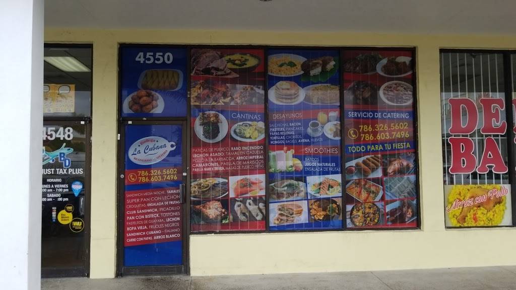 Bodega La Cubana Restaurant Cafeteria | restaurant | 4550 W 12th Ave, Hialeah, FL 33012, USA | 7863265602 OR +1 786-326-5602
