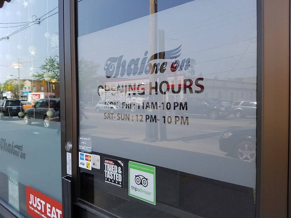 Thai One On | restaurant | 2070 Avenue Rd, North York, ON M5M 4A6, Canada | 4164876100 OR +1 416-487-6100