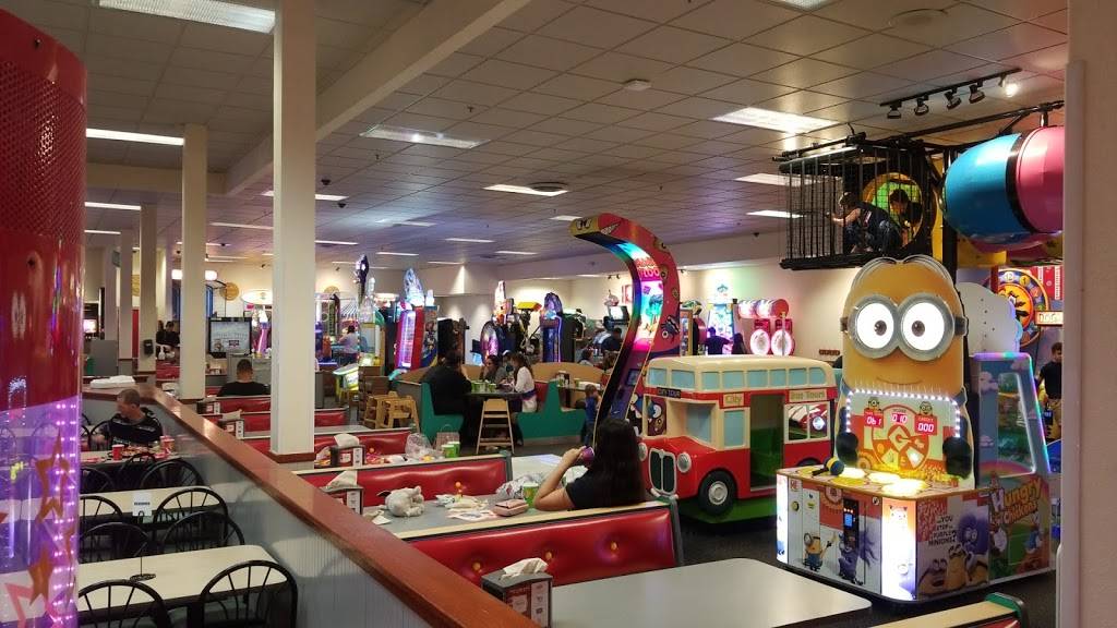 Chuck E. Cheeses | restaurant | 3600 E State St, Rockford, IL 61108, USA | 8152269400 OR +1 815-226-9400