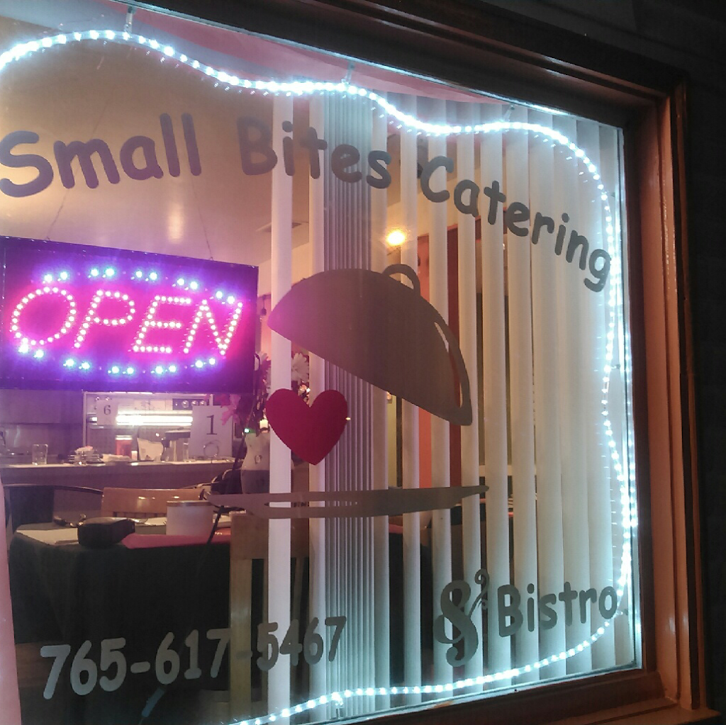 Small Bites Bistro | restaurant | 409 W Washington St, Alexandria, IN 46001, USA | 7656175467 OR +1 765-617-5467