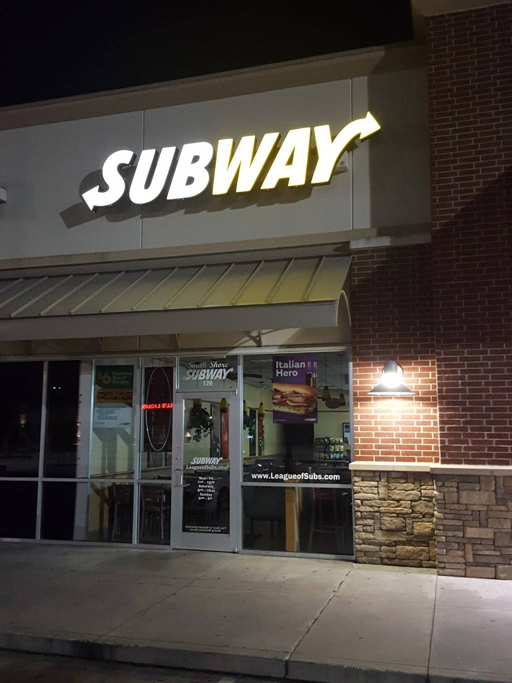 Subway Restaurants | restaurant | 2640 E League City Pkwy #126, League City, TX 77573, USA | 2813342475 OR +1 281-334-2475