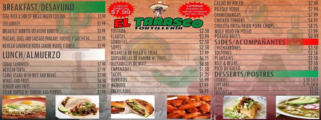 El Tarasco 2 | restaurant | 470, FL-50, Clermont, FL 34711, USA | 3524047632 OR +1 352-404-7632