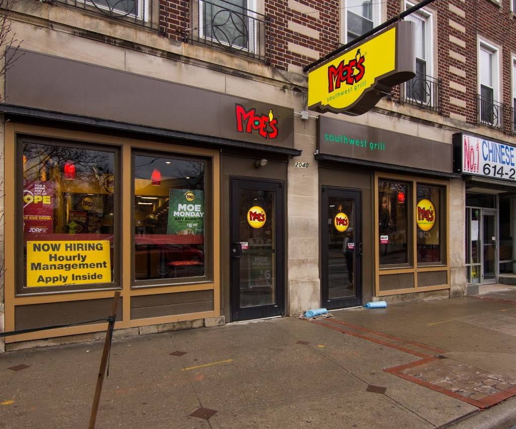 Moes Southwest Grill | restaurant | 2040 N High St, Columbus, OH 43201, USA | 6149289005 OR +1 614-928-9005
