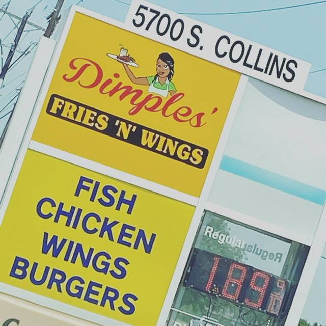 Dimples Fries N Wings | restaurant | 5700 S Collins St, Arlington, TX 76018, USA | 8173663495 OR +1 817-366-3495