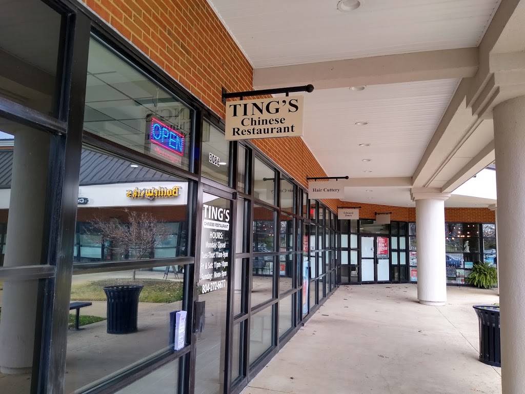 Tings Chinese Restaurant | restaurant | 3086 Stony Point Rd, Richmond, VA 23235, USA | 8042726677 OR +1 804-272-6677