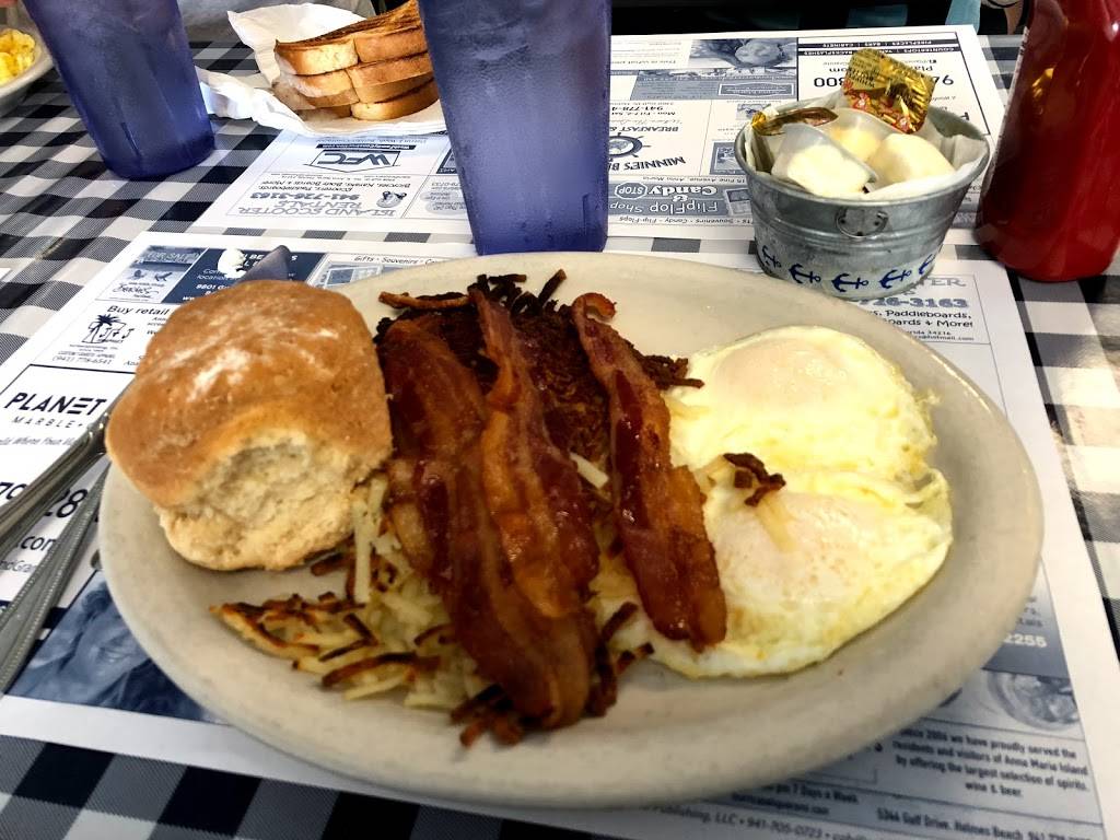 Minnies Beach Cafe | cafe | 5360 Gulf Dr, Holmes Beach, FL 34217, USA | 9417784140 OR +1 941-778-4140