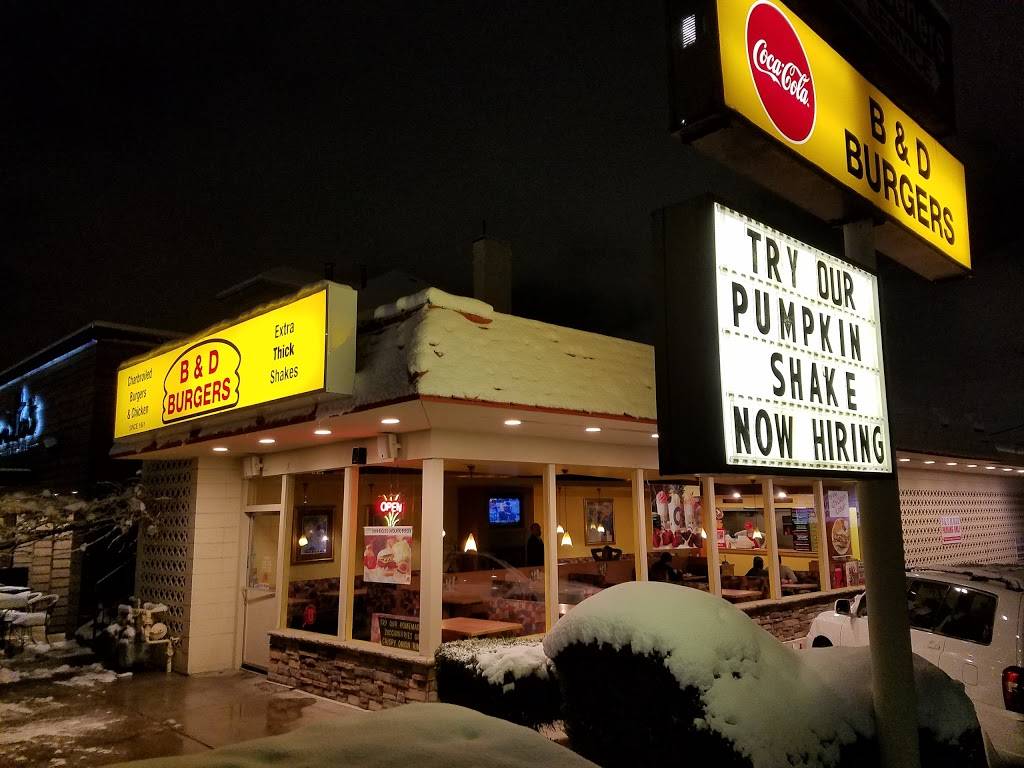B&D Burger | restaurant | 222 1300 E, Salt Lake City, UT 84102, USA | 8015827200 OR +1 801-582-7200