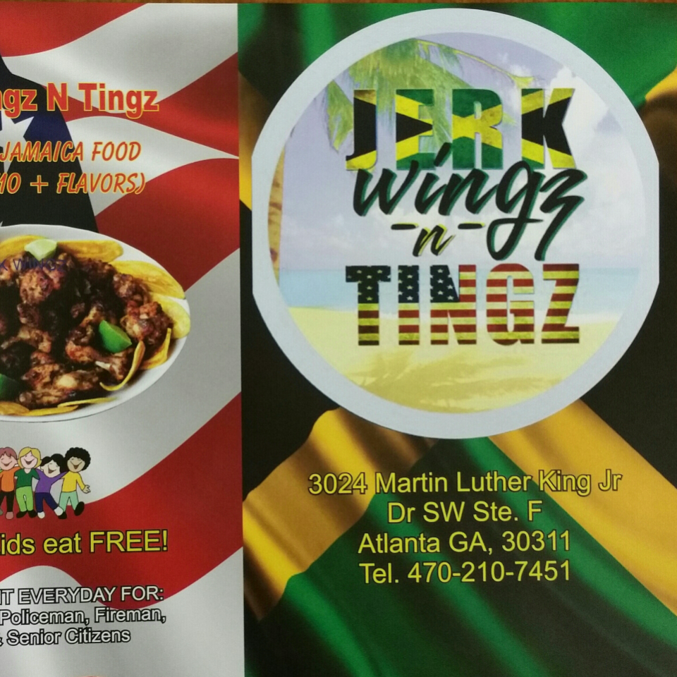 Jerk Wingz N Tingz | restaurant | 3024 M.L.K. Jr Dr SW, Atlanta, GA 30311, USA | 4703553329 OR +1 470-355-3329