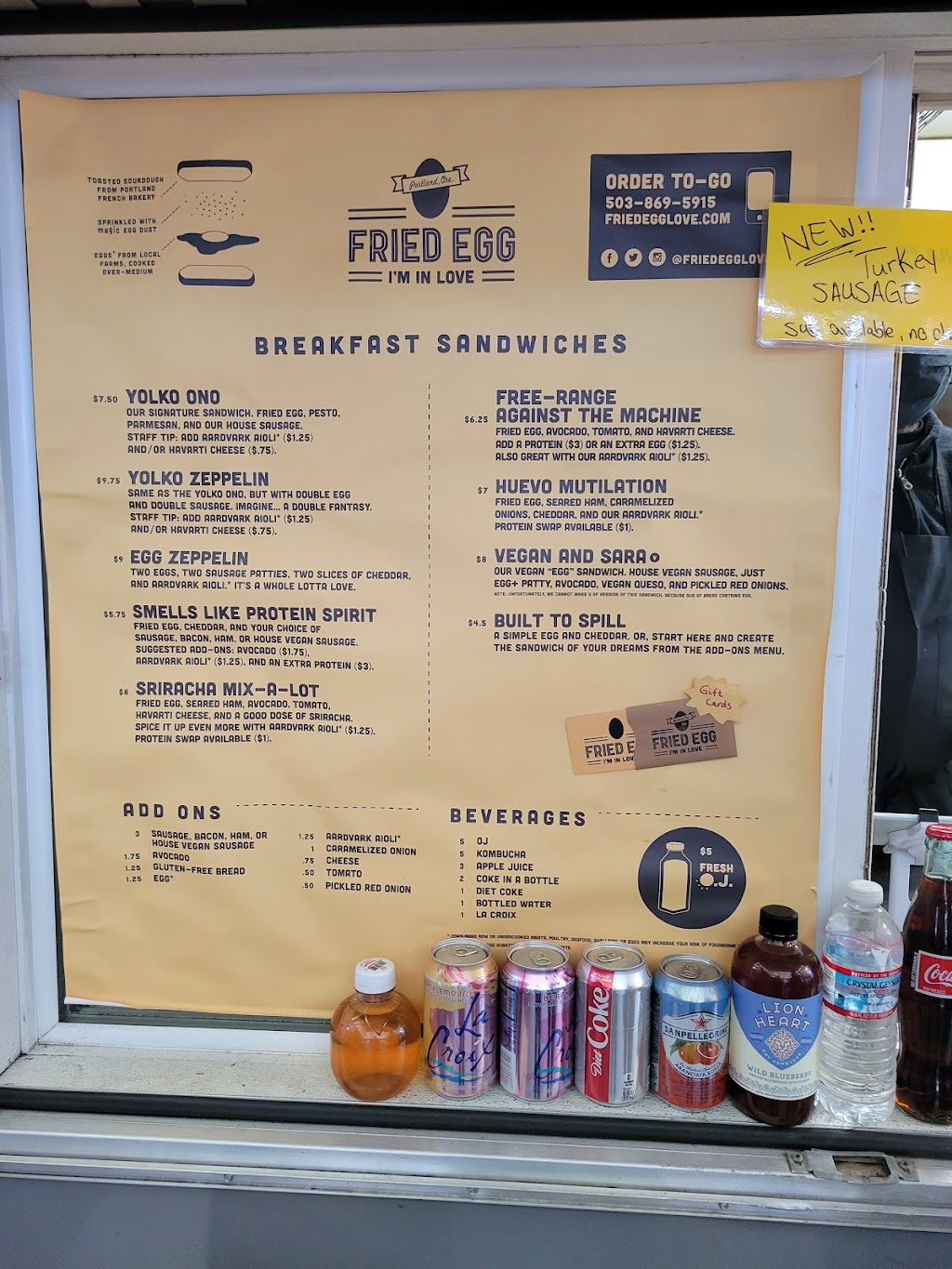 Fried Egg Im In Love | restaurant | 4233 N Mississippi Ave, Portland, OR 97217, USA | 5038695915 OR +1 503-869-5915