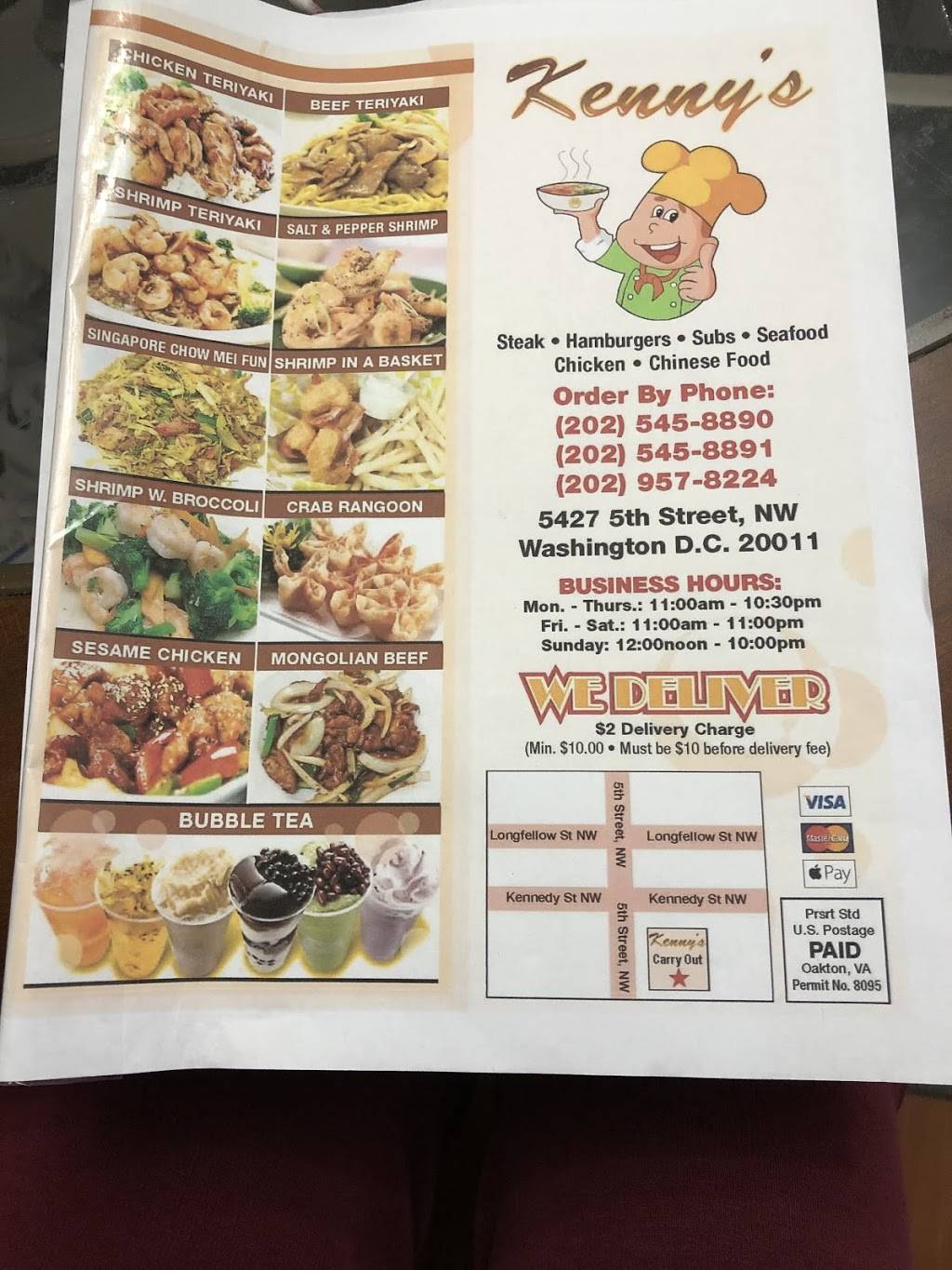 Apply Carry Out | restaurant | 5910 Georgia Ave NW, Washington, DC 20011, USA | 2022914160 OR +1 202-291-4160