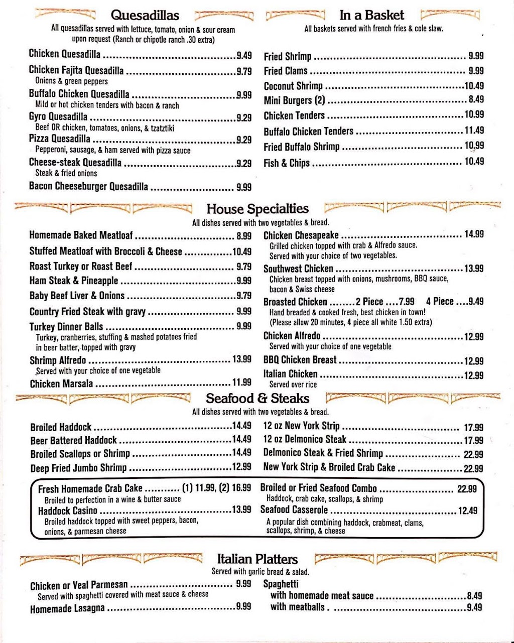 Rivertowne Restaurant & Bar | restaurant | 960 Hellam St, Wrightsville, PA 17368, USA | 7172523184 OR +1 717-252-3184