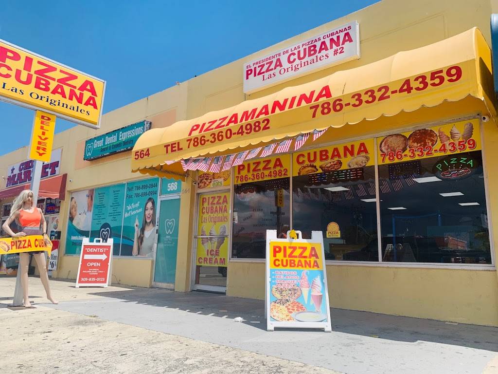 Pizzamanina | restaurant | 564 Hialeah Dr, Hialeah, FL 33010, USA | 7863324359 OR +1 786-332-4359
