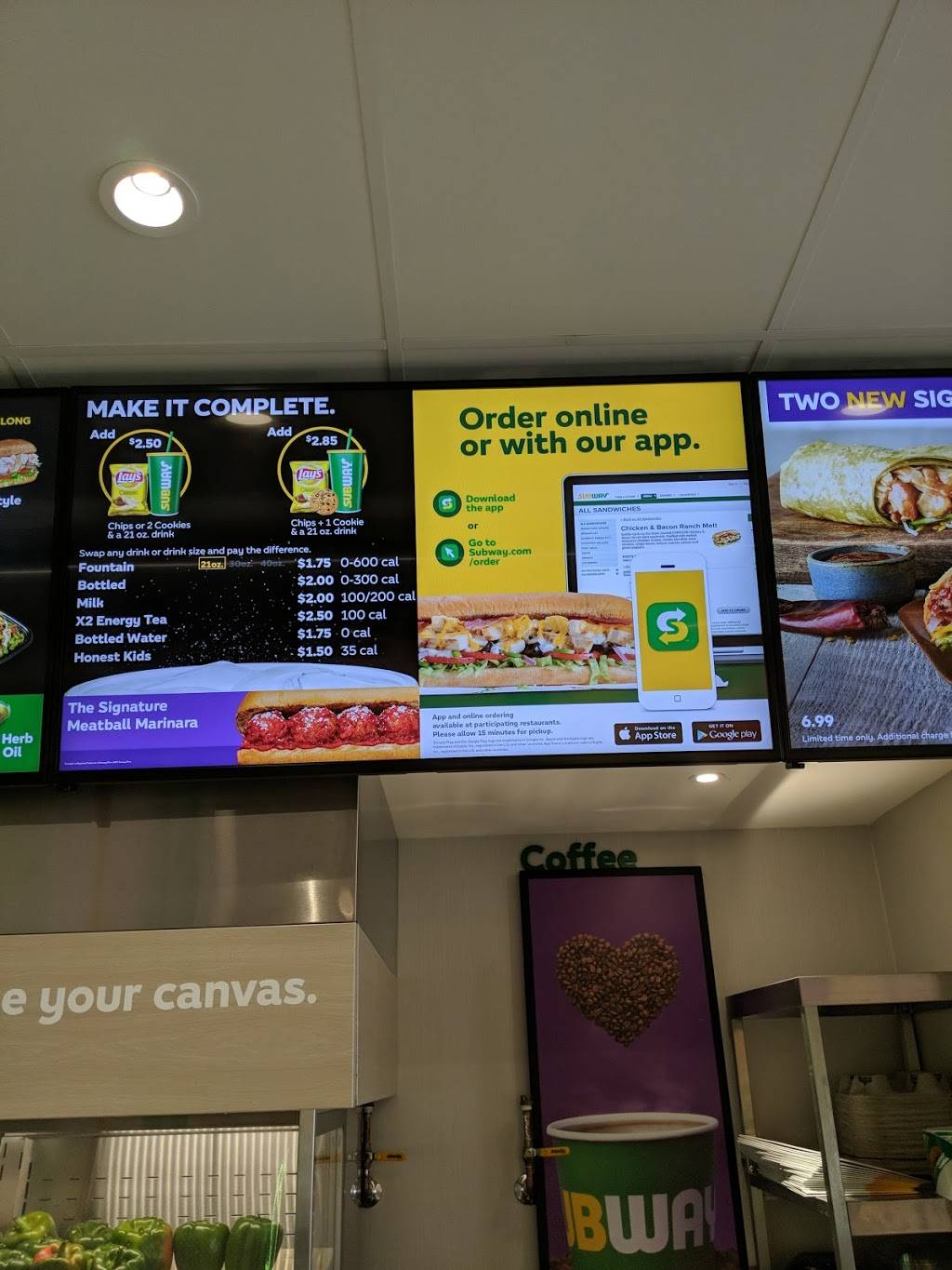 Subway | restaurant | 6313 18th Ave, Brooklyn, NY 11204, USA | 7182321294 OR +1 718-232-1294