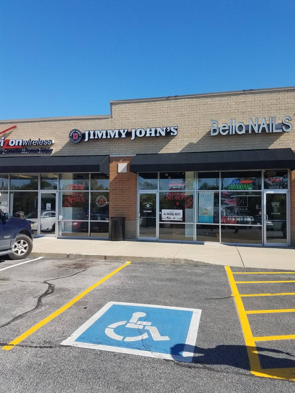 Jimmy Johns | meal delivery | 9939 Wicker Ave, St John, IN 46373, USA | 2193658604 OR +1 219-365-8604