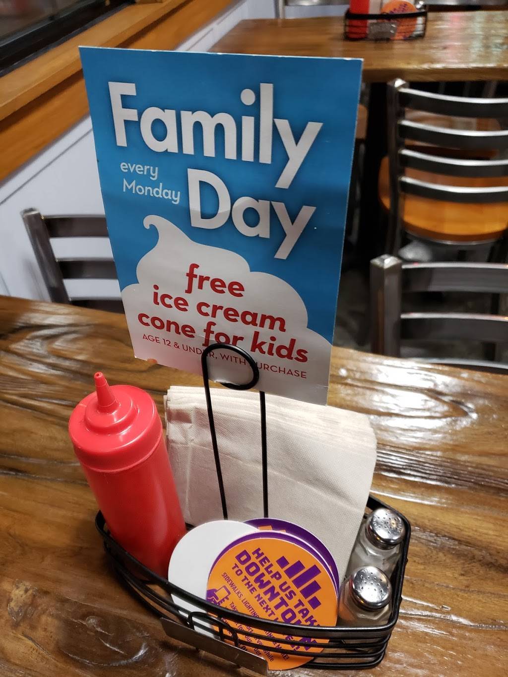 Zesto Burgers & Ice Cream | restaurant | 2600 New Walkertown Rd, Winston-Salem, NC 27101, USA | 3367935548 OR +1 336-793-5548