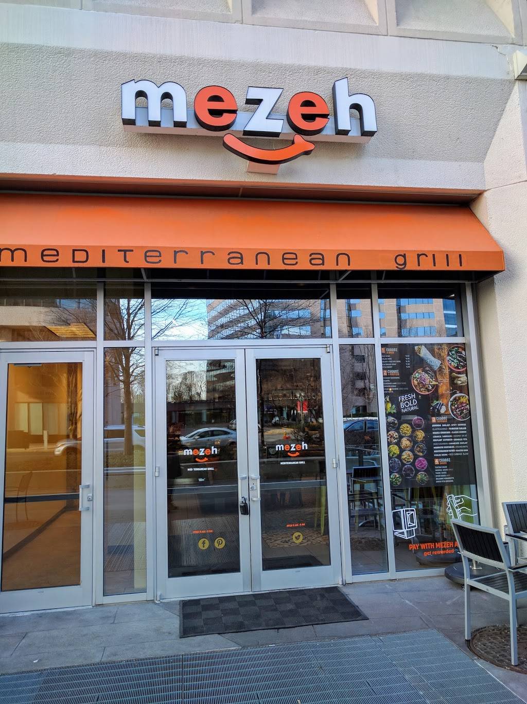 Mezeh Mediterranean Grill (Crystal City) | restaurant | 2450 Crystal Dr, Arlington, VA 22202, USA | 7036859907 OR +1 703-685-9907