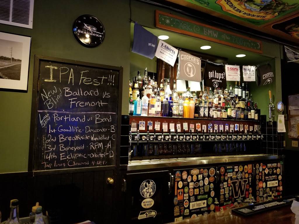 Coopers Alehouse | restaurant | 8065 Lake City Way NE, Seattle, WA 98115, USA | 2065222923 OR +1 206-522-2923