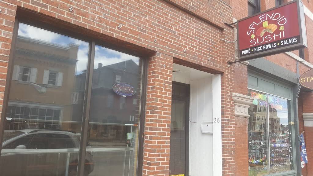Splendid Sushi | restaurant | 26 Pleasant St, Concord, NH 03301, USA | 6037155346 OR +1 603-715-5346