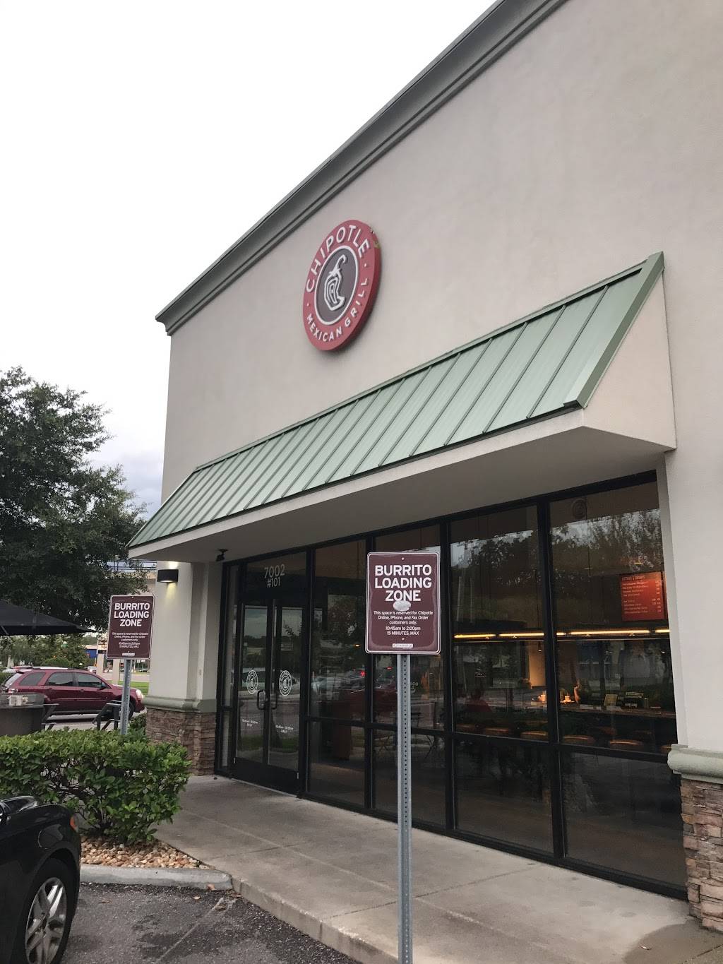 Chipotle Mexican Grill | restaurant | 7002 Gunn Hwy Ste 101, Tampa, FL 33625, USA | 8139254408 OR +1 813-925-4408