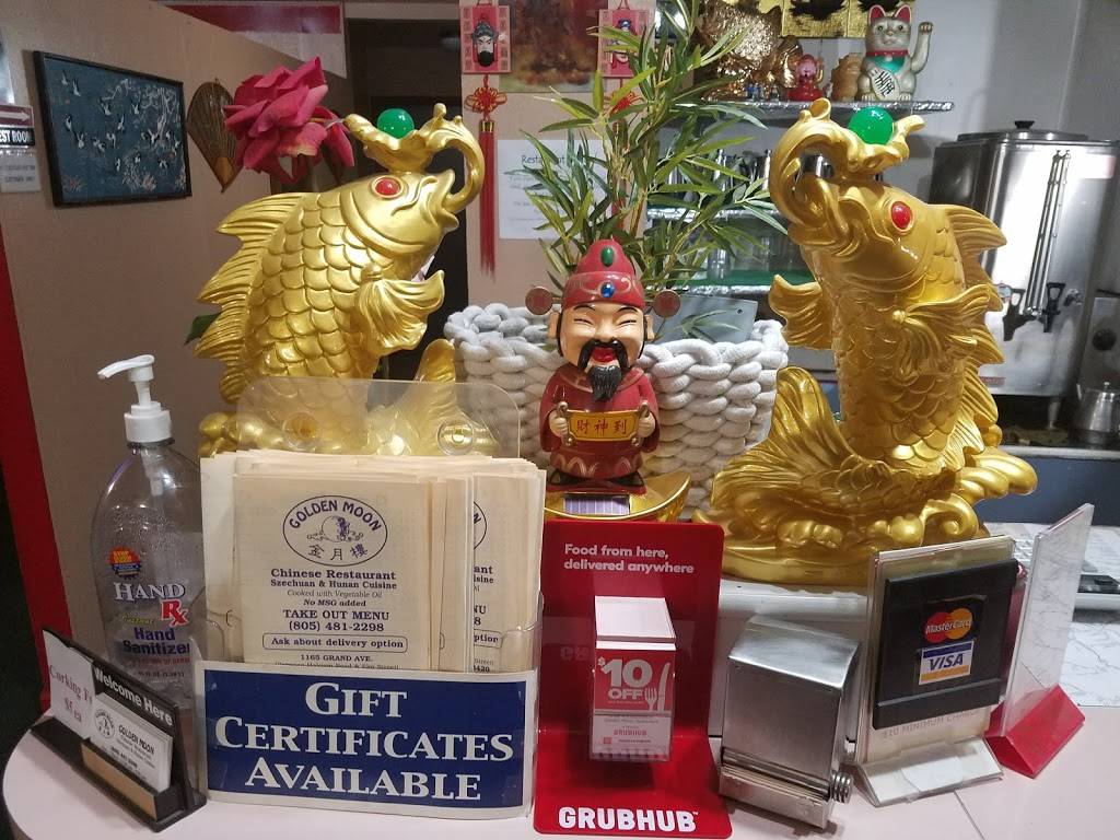 Golden Moon Restaurant | restaurant | 1165 E Grand Ave, Arroyo Grande, CA 93420, USA | 8054812298 OR +1 805-481-2298