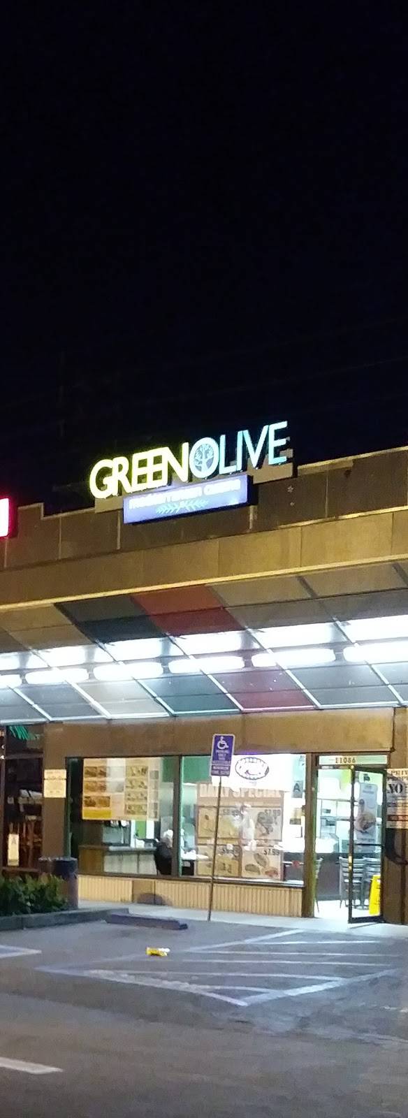 Green Olive Mediterranean Cuisine | restaurant | 11086 CA-2, Los Angeles, CA 90025, USA | 3102310147 OR +1 310-231-0147