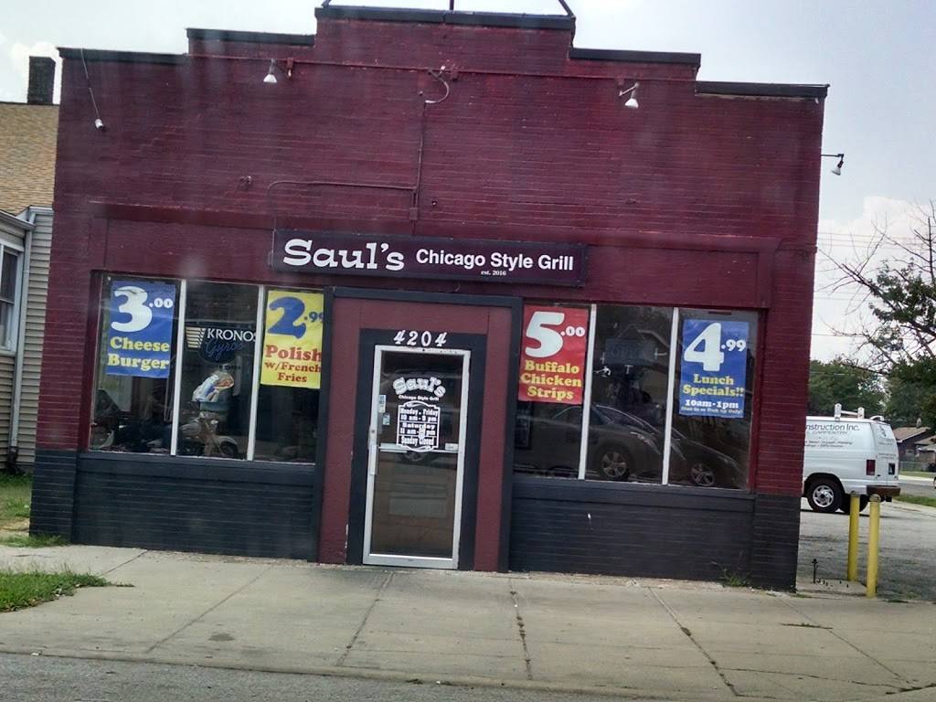 Sauls Chicago Style Grill | restaurant | 4204 Indianapolis Blvd, East Chicago, IN 46312, USA | 2192568232 OR +1 219-256-8232