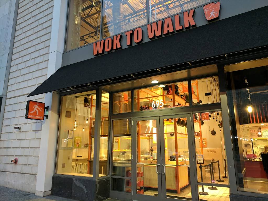 Wok to Walk | restaurant | 695 Broad St, block 52, Newark, NJ 07102, USA | 9736222681 OR +1 973-622-2681