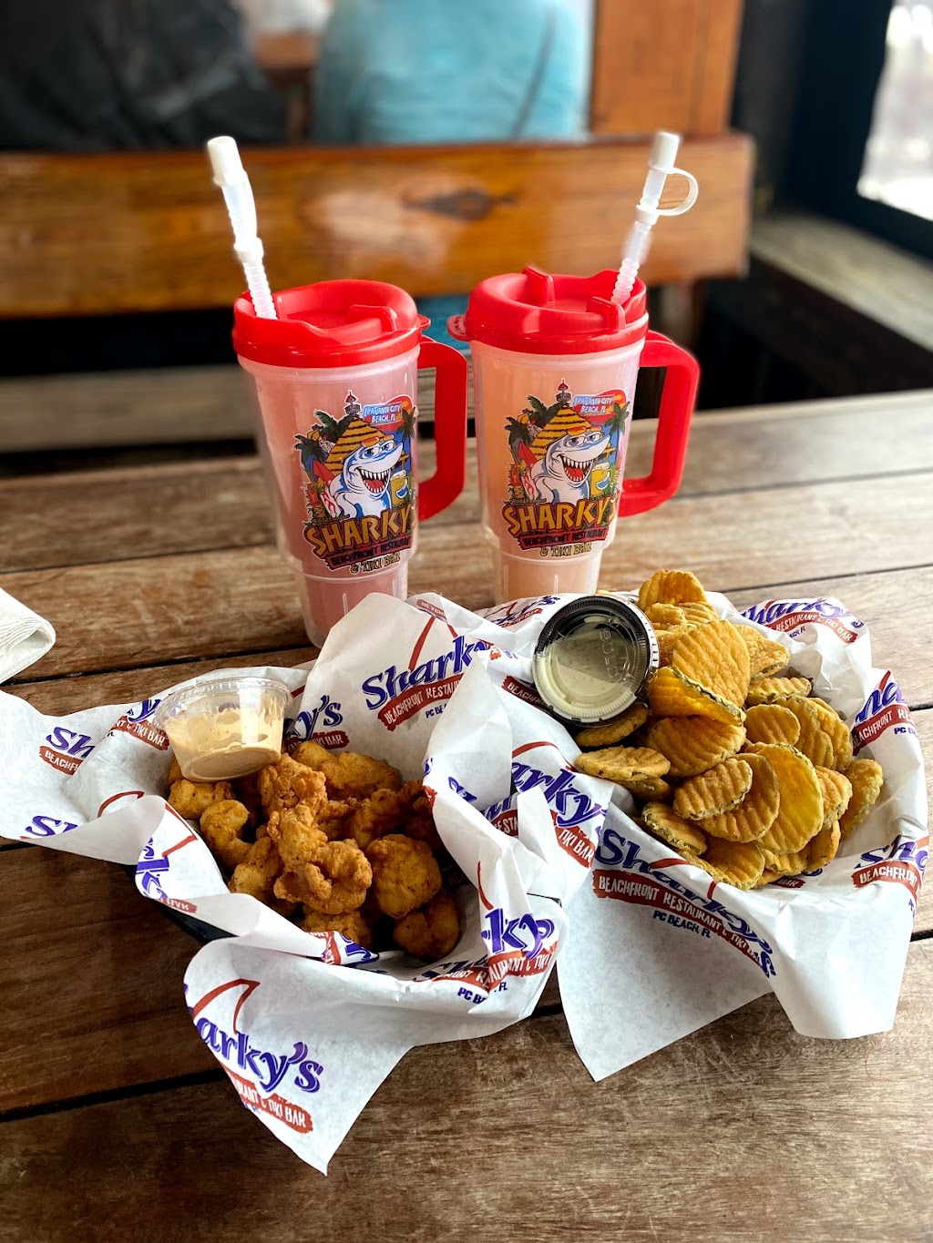 Sharkys Beachfront Restaurant | restaurant | 15201 Front Beach Rd, Panama City Beach, FL 32413, USA | 8502352420 OR +1 850-235-2420