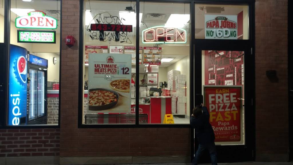 Papa Johns Pizza | restaurant | 16d E, Golf Rd Ste D, Schaumburg, IL 60173, USA | 8478437272 OR +1 847-843-7272