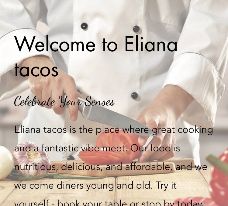 Eliana tacos | restaurant | 23307 Cinco Ranch Blvd, Katy, TX 77494, United States | 8325736652 OR +1 832-573-6652