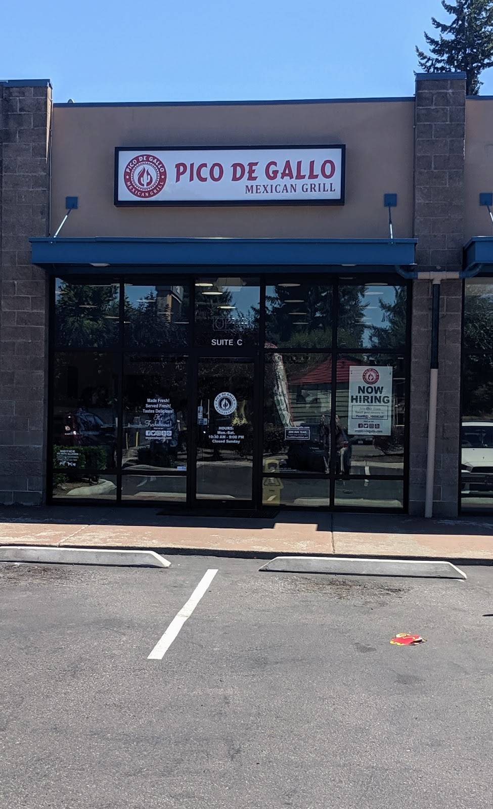 Pico De Gallo Mexican Grill | restaurant | 14125 Pacific Ave S suite c, Tacoma, WA 98444, USA | 2534337819 OR +1 253-433-7819