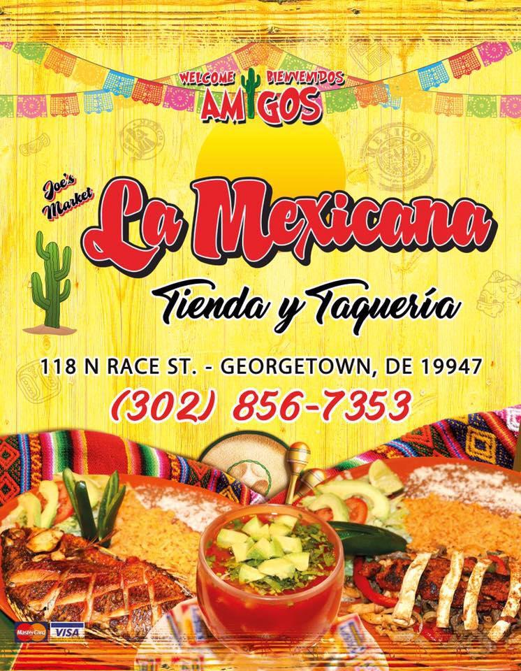 Taqueria La Mexicana | restaurant | 118 N Race St, Georgetown, DE 19947, USA | 3028567353 OR +1 302-856-7353