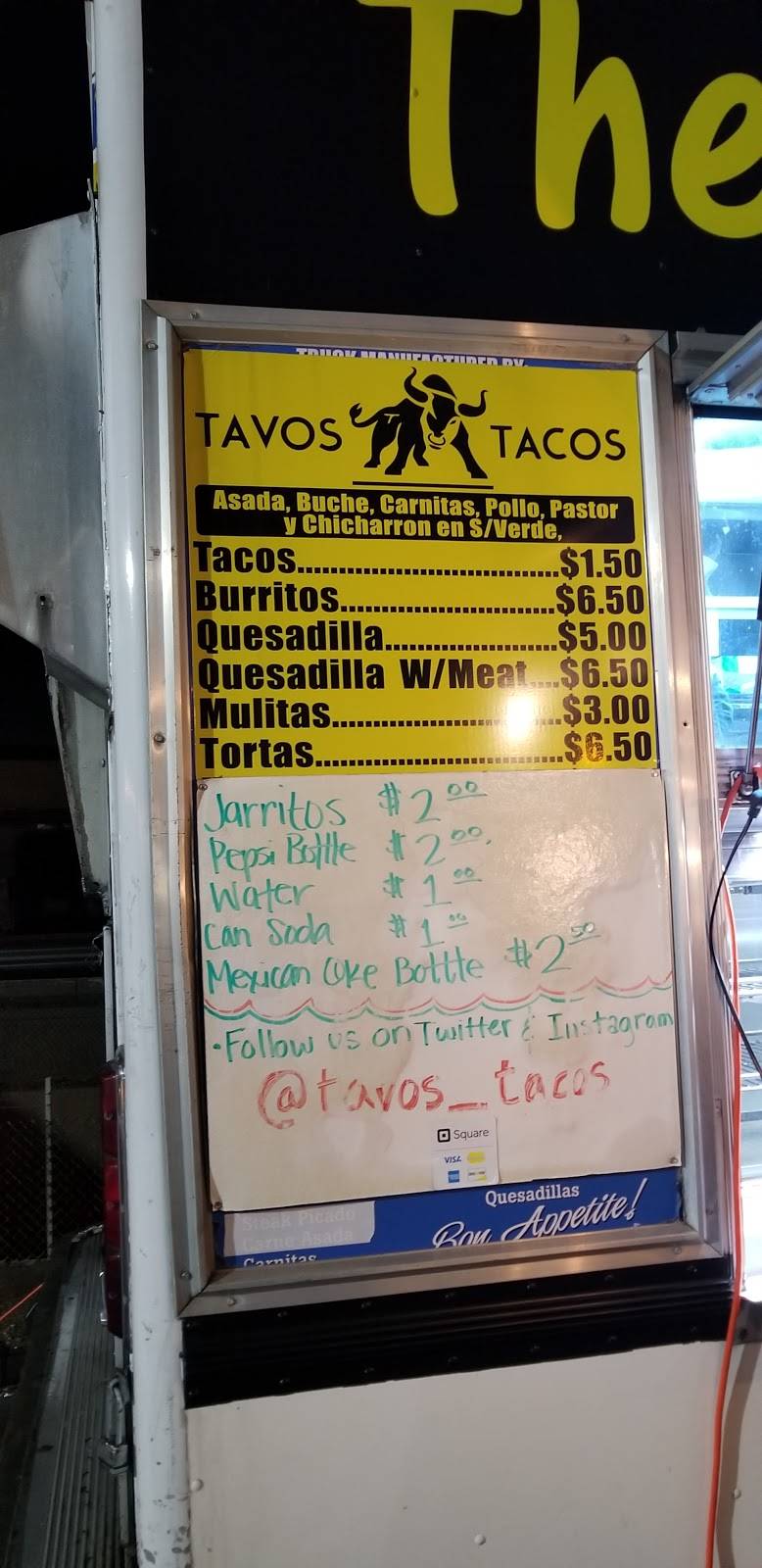 Tavos Tacos | restaurant | 1904 E Arrow Hwy, La Verne, CA 91750, USA | 2133263396 OR +1 213-326-3396