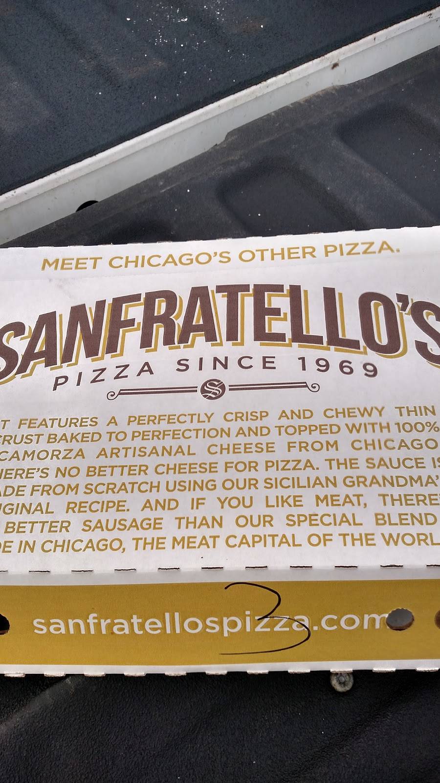 Sanfratellos Pizza | restaurant | 9400 Indianapolis Blvd, Highland, IN 46322, USA | 2199221400 OR +1 219-922-1400