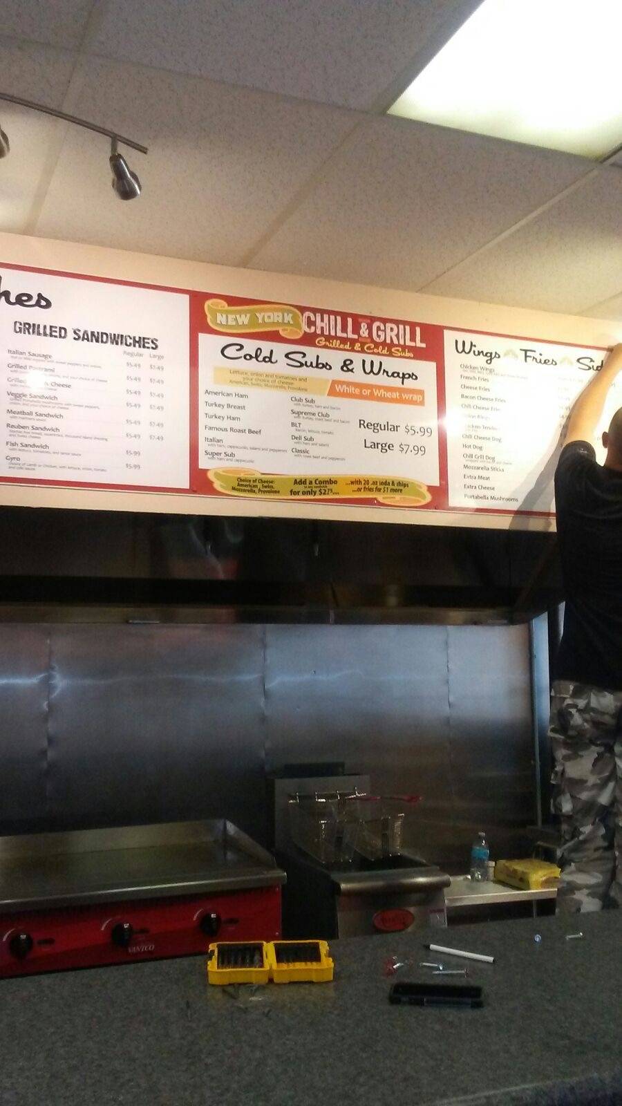 New York Chill And Grill | restaurant | 520 Hooper Rd, Endwell, NY 13760, USA | 6072395983 OR +1 607-239-5983