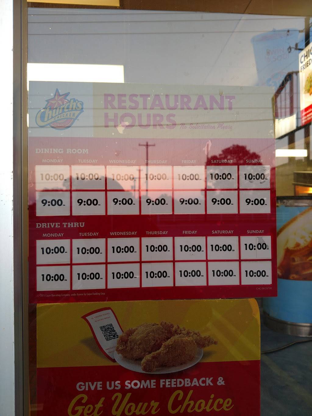 Churchs Chicken | restaurant | 2400 N Richmond Rd, Wharton, TX 77488, USA | 9795325150 OR +1 979-532-5150