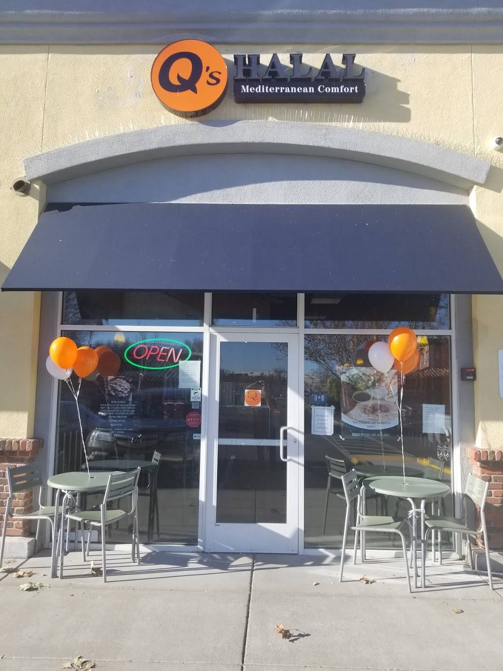 Qs Halal Mediterranean comfort | restaurant | 196 Nut Tree Pkwy, Vacaville, CA 95687, USA | 7077246162 OR +1 707-724-6162