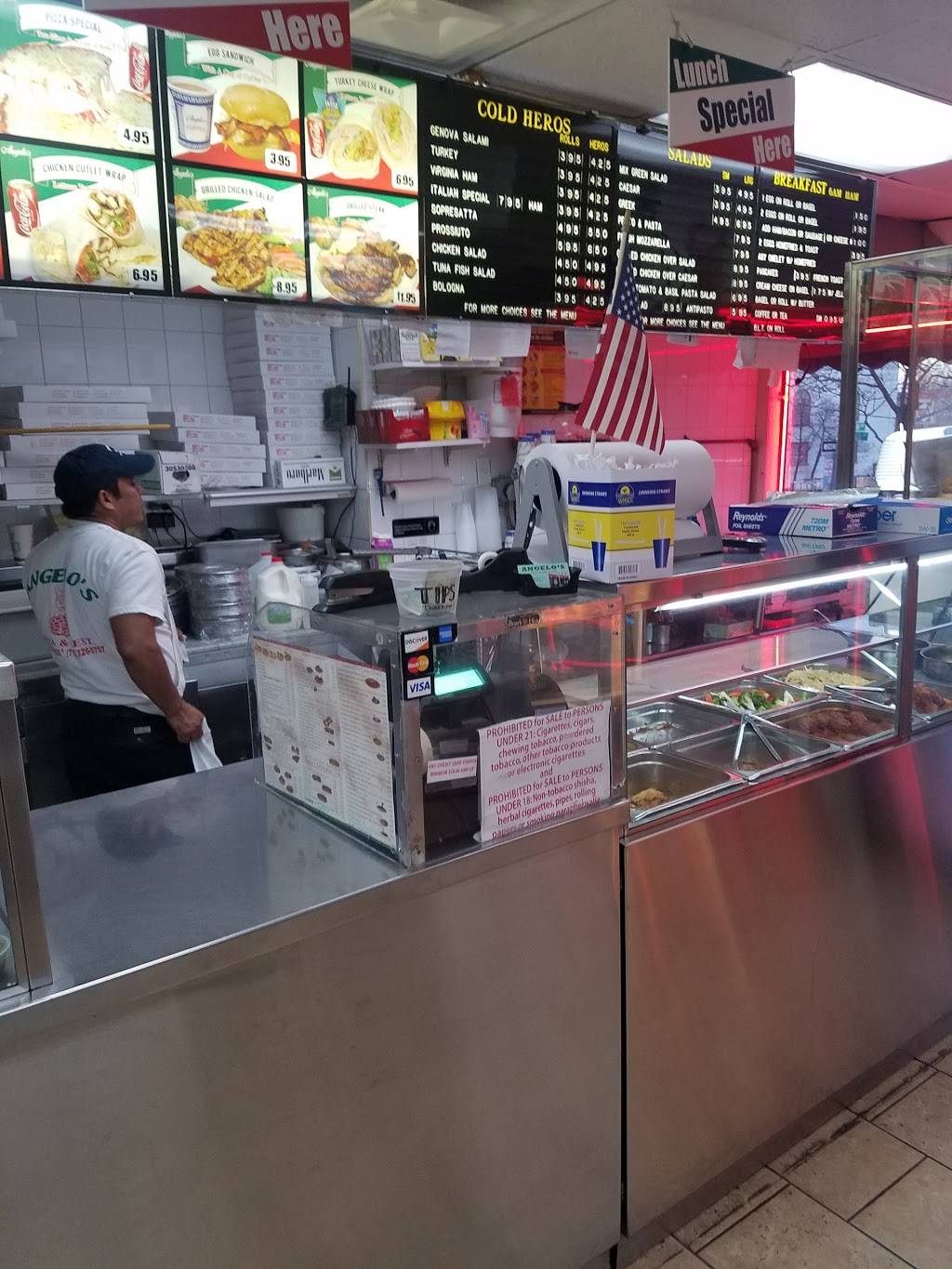 Angelos Pizza | restaurant | 57-64 Maspeth Ave, Maspeth, NY 11378, USA | 7183265757 OR +1 718-326-5757