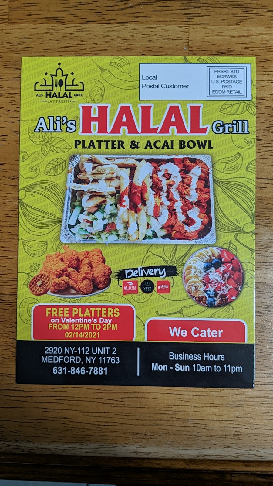 Alis halal grill | restaurant | 2920 NY-112, Medford, NY 11763, USA | 6318467881 OR +1 631-846-7881