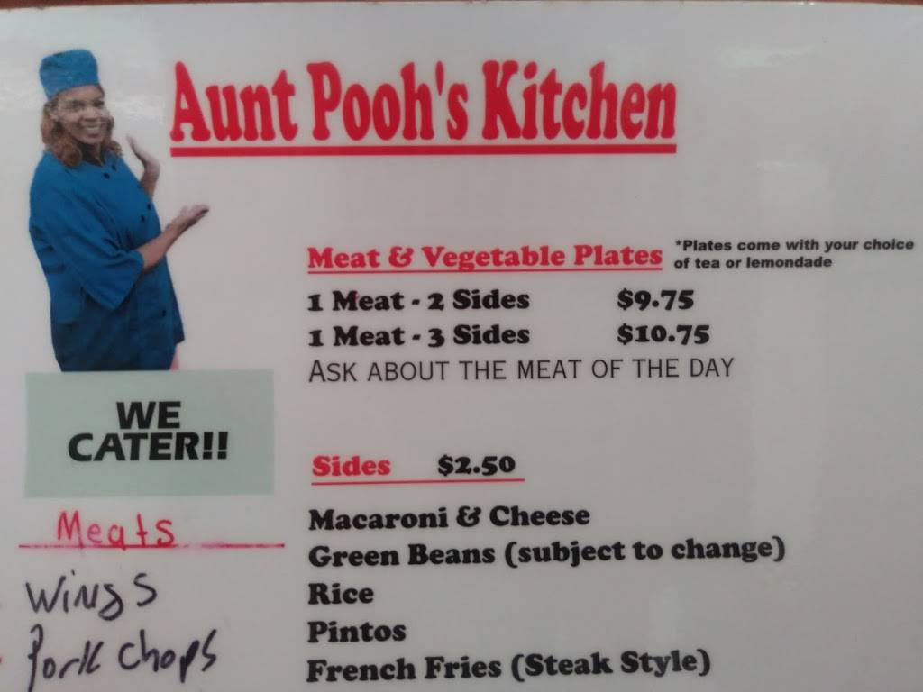 Aunt Poohs Kitchen | restaurant | 910 Donaldson Rd, Greenville, SC 29605, USA | 8649996270 OR +1 864-999-6270