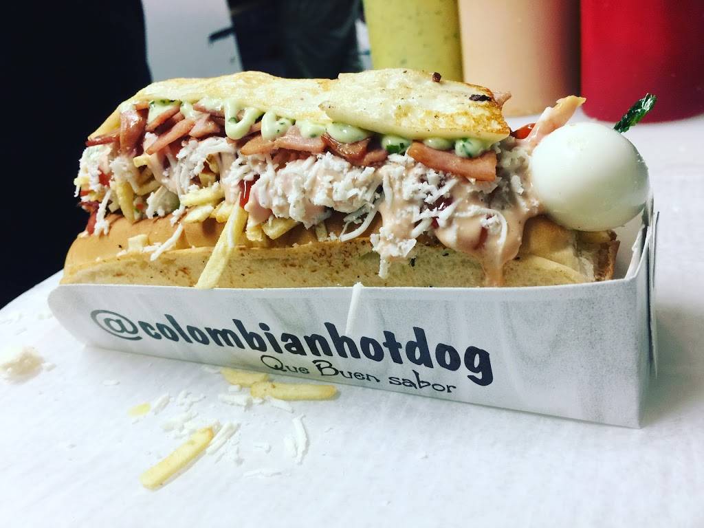 The Colombian Hot Dog | restaurant | 553 Park Ave, Bridgeport, CT 06604, USA | 2039931798 OR +1 203-993-1798