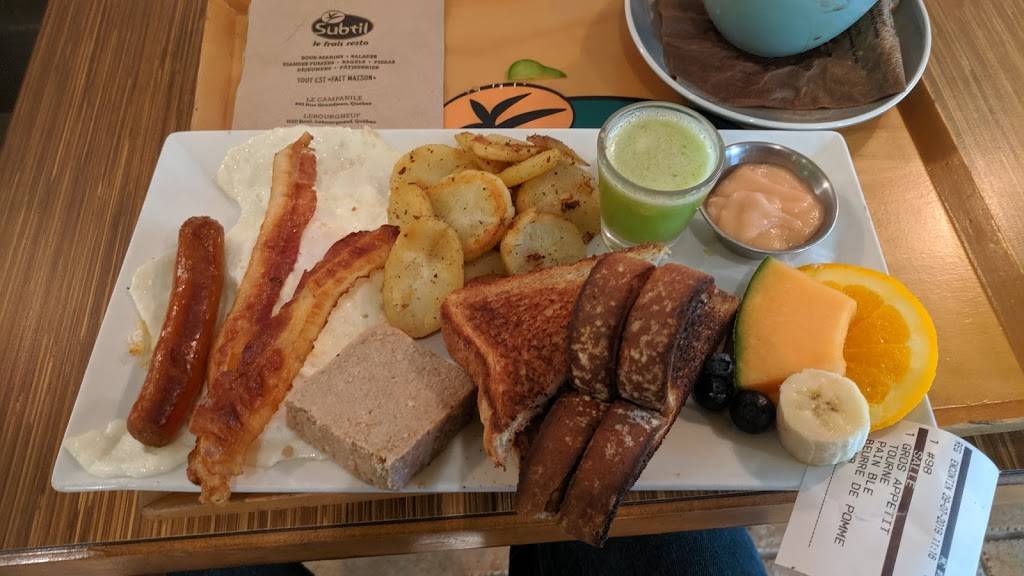 Restaurant Le Subtil | restaurant | 893 Rue Grandjean, Québec, QC G1X 4G8, Canada | 4186518904 OR +1 418-651-8904