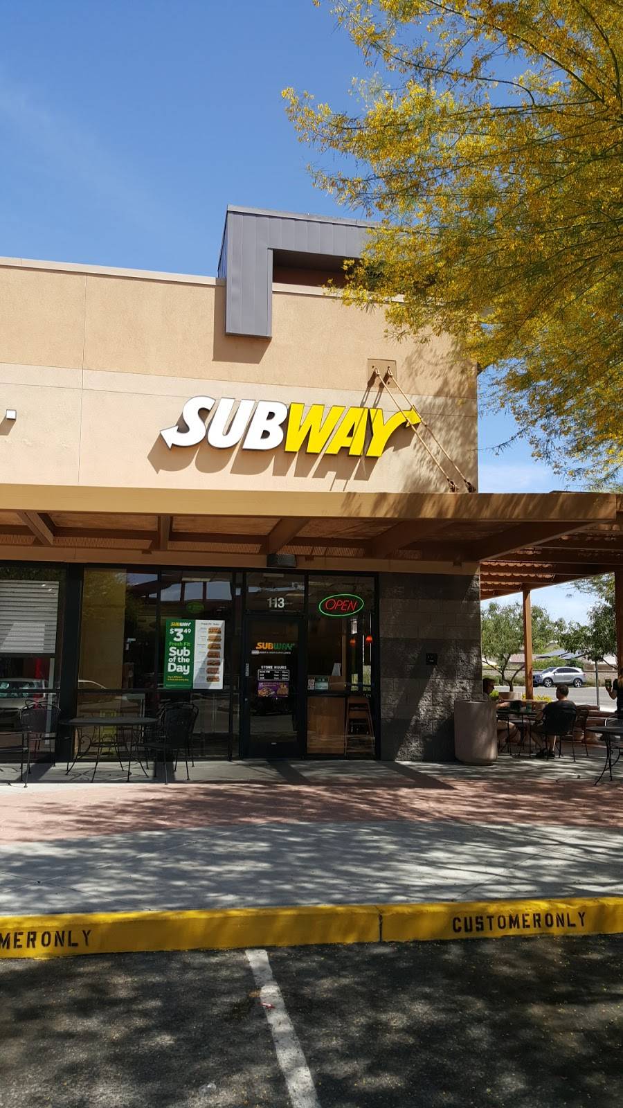 Subway | restaurant | 17019 W Greenway Rd, Surprise, AZ 85379, USA | 6235445722 OR +1 623-544-5722