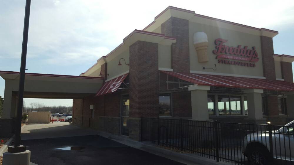 Freddys Frozen Custard & Steakburgers | restaurant | 8071 NW Roanridge Rd, Kansas City, MO 64151, USA | 8165992794 OR +1 816-599-2794