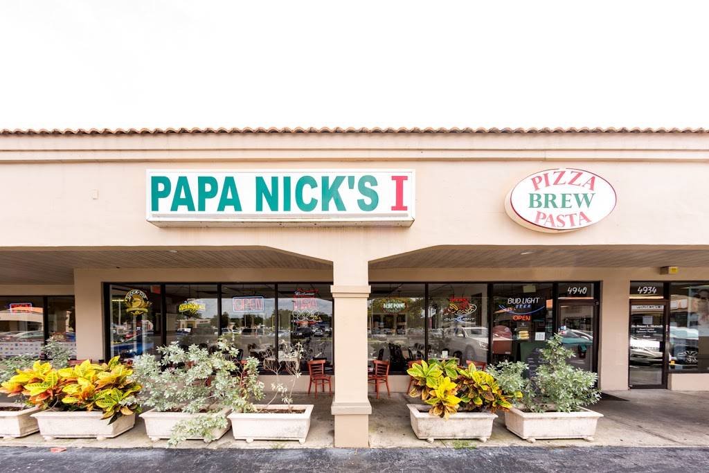 Papa Nicks Pasta & Pizza | restaurant | 4940 Fruitville Rd, Sarasota, FL 34232, USA | 9413774753 OR +1 941-377-4753