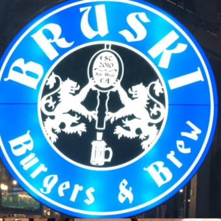 Bruski Burgers and Brew | restaurant | 9844 Hibert St, San Diego, CA 92131, USA | 8585302739 OR +1 858-530-2739