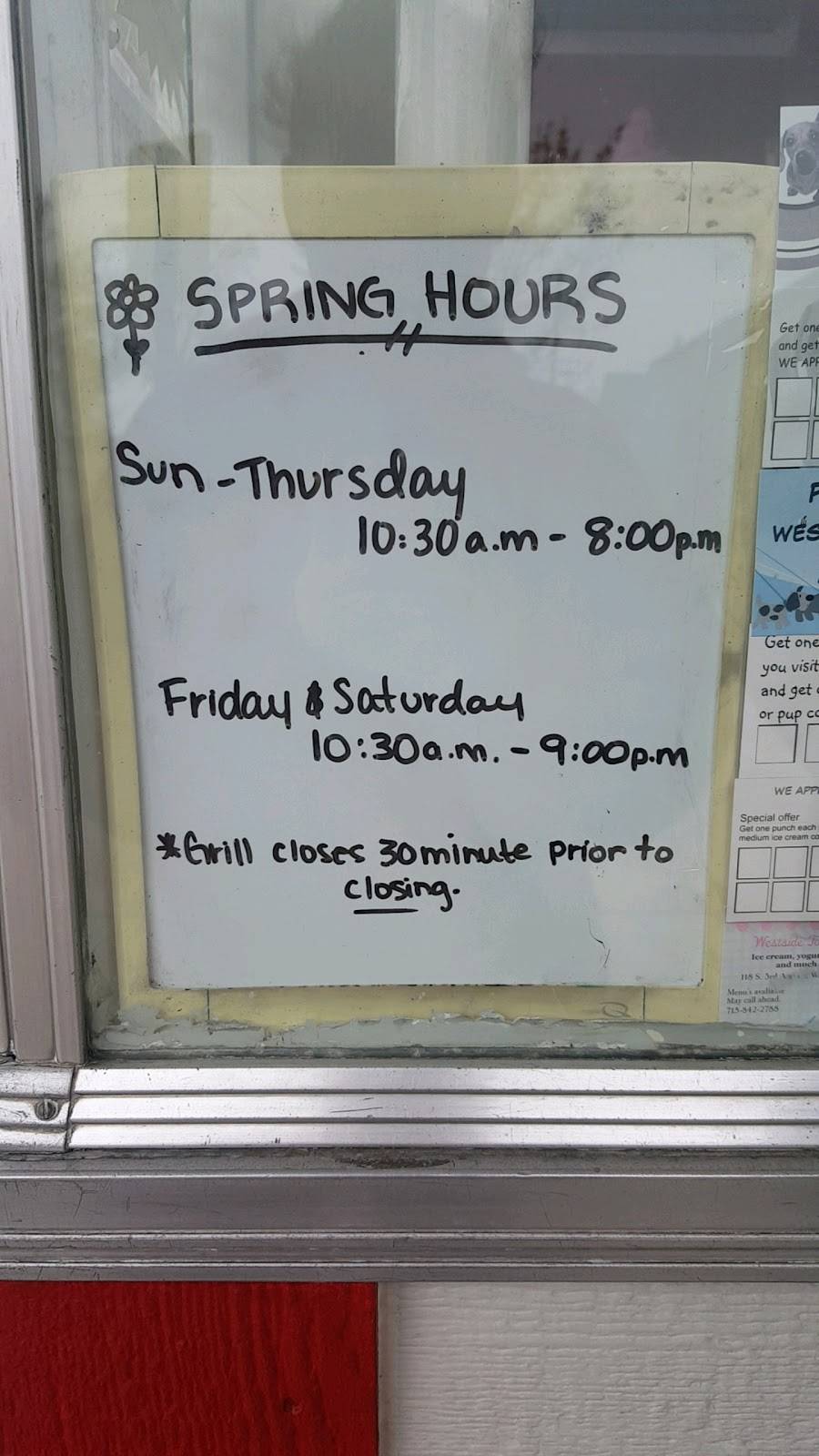 West Side Tasty Treat | meal takeaway | 118 S 3rd Ave, Wausau, WI 54401, USA | 7152980726 OR +1 715-298-0726